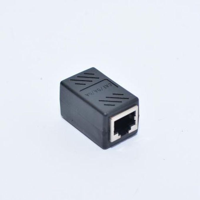 Point Connector Network RJ45 1x1 POINT Black