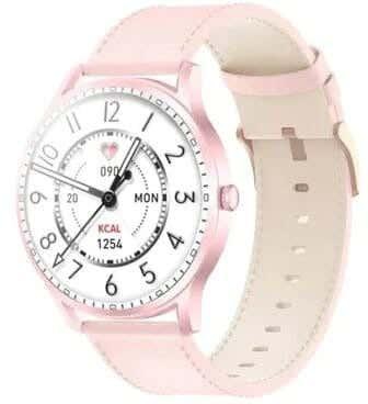 Get Keyselect Lora Bluetooth Smart Watch, 1.32 Inch Screen, Lora - Pink with best offers | Raneen.com