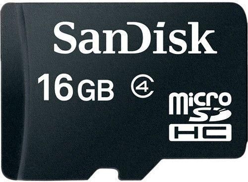 Sandisk 16 GB Class 4 Micro SDHC Card - SDSDQM-016G-B35