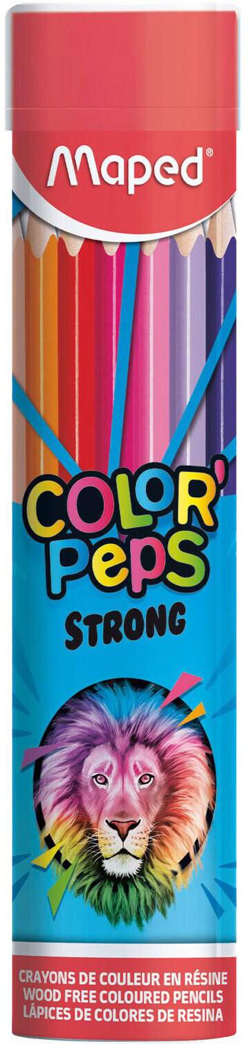 اقلام ملونة اسطوانة قوية ×24 قلم
