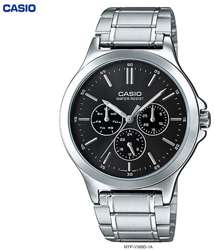 Casio MTP-V300D Analogue Watches 100% Original &amp; New (2 Colors)