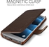 Galaxy Note 7 Case , Verus Premium Leather Wallet Layered Dandy Coffee Brown