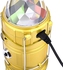 Generic 3 In 1 Portable LED Tensile Camping Lantern Stage Light-GOLDEN