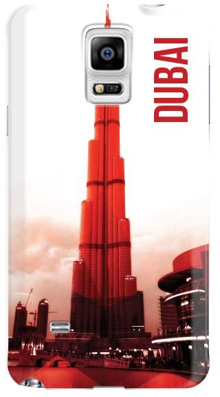 Stylizedd Samsung Galaxy Note 4 Premium Slim Snap case cover Gloss Finish - Dubai - The Burj