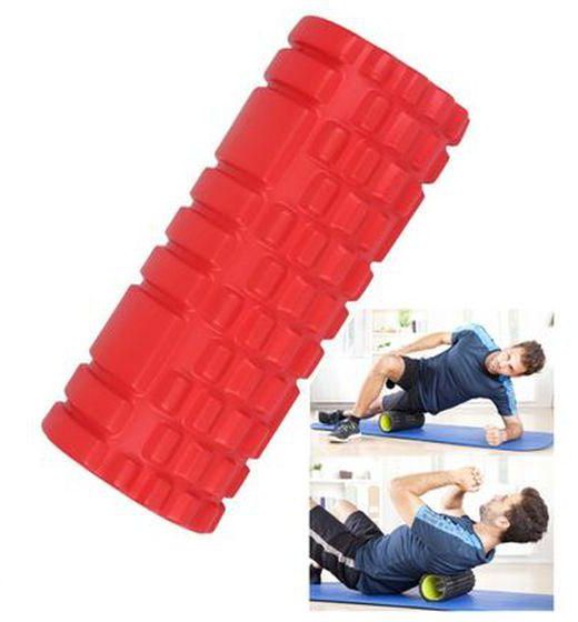 Yoga Foam Roller - 33 X 14 Cm - Red