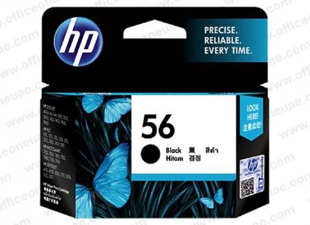 HP 56 Black Ink Cartridge - C6656AA