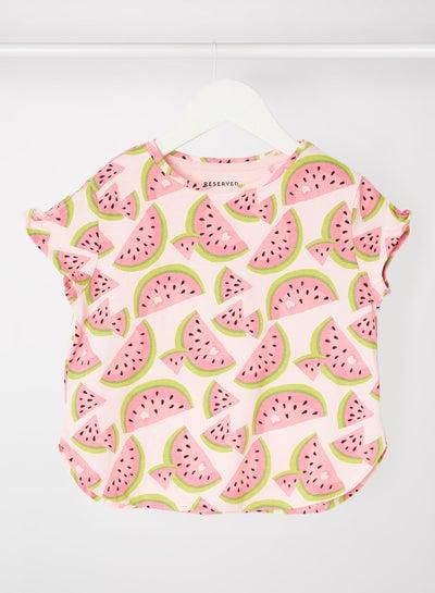 Kids/Teen Watermelon Print T-Shirt Pink