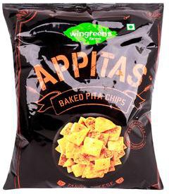 Wingreens Appitas Tangy Cheese Pita Chips 60 g