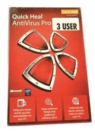 Quick Heal Antivirus Pro - 3 User