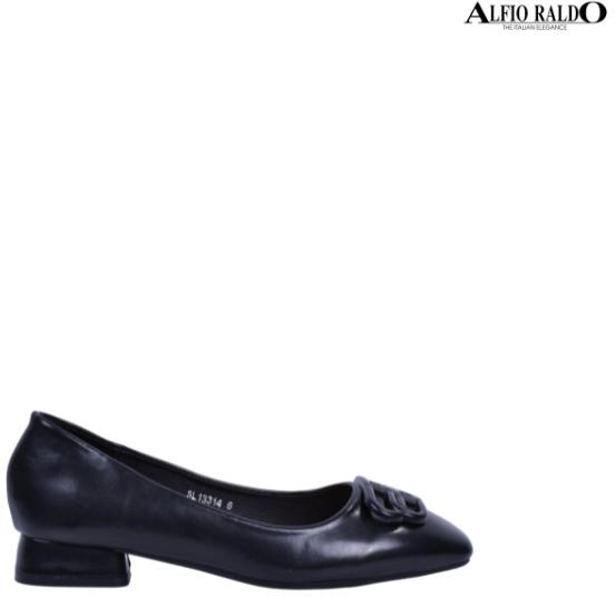 Alfio Raldo di Classe Closed Pump Heels Shoes (Black)