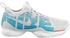 Nike Air Zoom Ultra React HC Grey-White-Blue 859718-022 Women's Tennis Sneakers 9.5 US