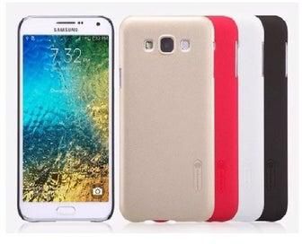 Nillkin Super Frosted Shield Back Hard Case For Samsung Galaxy E7 / E700 5.5" (2015) [White Color]