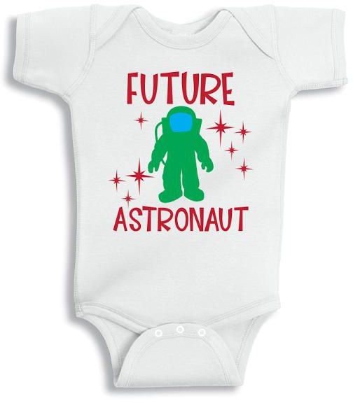 Twinkle Hands Future Astronaut Baby Onesie, Bodysuit, Romper- Babystore.ae