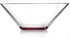 كأس أيس كريم 25 سم X701  - قاعدة حمراء