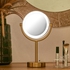 LED Double Sided Table Mirror - 18 cm