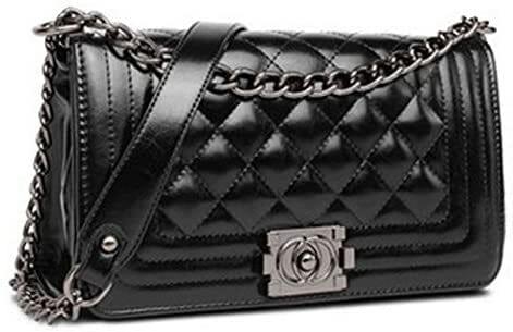 Generic Other Leather Bag For Women, Black - Shoulder Bag