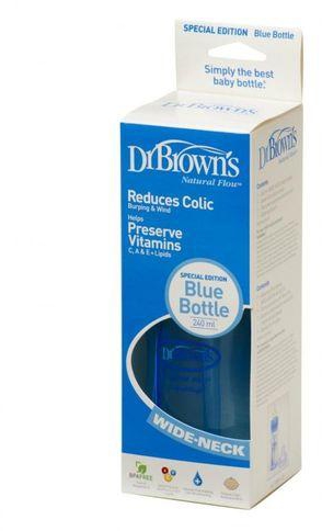 Dr. Brown's Natural Flow 8-oz Baby Bottle - BPA-Free - 240 ml