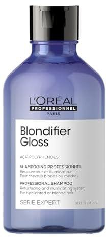L’Oréal Professionnel Serie Expert Blondifier Gloss Shampoo, Protects and Brightens Highlighted and Blonde Hair