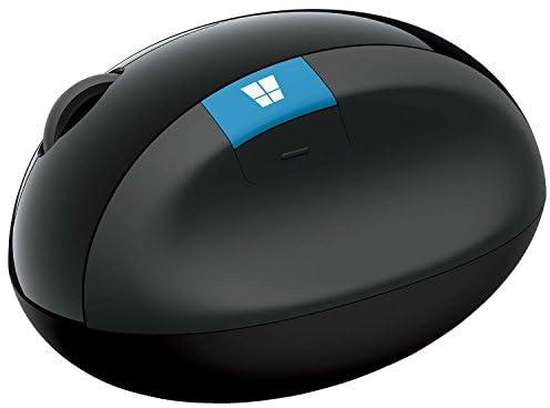 Microsoft Sculpt Ergonomic Mouse, Black, L6V-00003, 1 - Pack