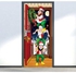 ملصق للباب بطبعة سانتا كلوز من لوهان متعدد الألوان