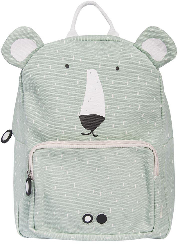 Trixie - Backpack Mr. Polar Bear - Green- Babystore.ae