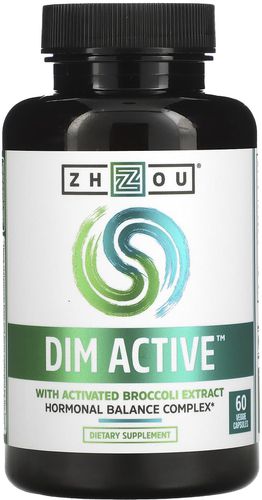 Zhou Nutrition‏, DIM Active، مركب التوازن الهرموني، 60 كبسولة نباتية