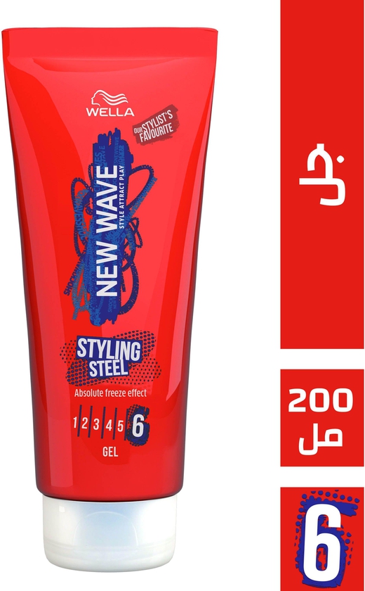 New Wave Hair Gel Strong Styling - 200 Ml