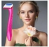 12 Pieces Bikini Razor Women Safety Small Trimmer Portable Travel Accessories Razors Shaver Removal Beauty T-Type for Body Cosmetic Tool Pink