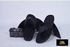 Men's Stylish Simple Slippers With Foreign Sole - Black