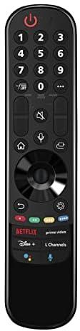 AN-MR21GA MR21GA Magic Remote Replacement Compatible with LG 2021 TVs 4K UHD Smart OLED TV Series G1 C1 A1, QNED TV Series QNED99 QNED90,Series NANO99 NANO90 NANO85 NANO80 NANO75 UHD TV UP80 UP75
