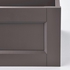 KOMPLEMENT Drawer with framed front - dark grey 100x58 cm