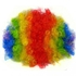Halloween Clown And Fans - Multicolored Wig