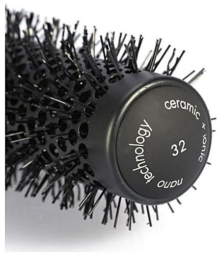 25mm / 0.98inch Useful Ceramic Anti-static Round Barber Hair Comb Dressing Salon Styling Tools 4 Sizes 