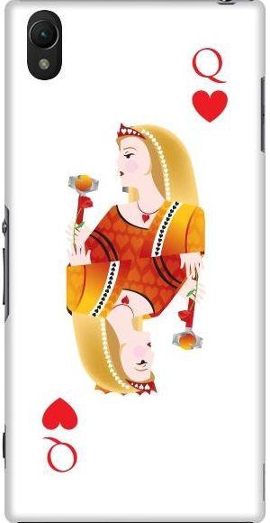 Stylizedd Sony Xperia Z3 Plus Premium Slim Snap case cover Matte Finish - Queen of Hearts