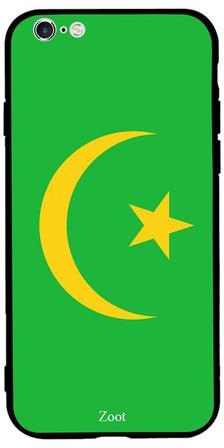 Thermoplastic Polyurethane Skin Case Cover -for Apple iPhone 6s Plus Mauritania Flag Mauritania Flag