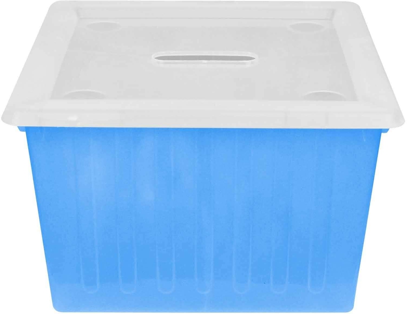 El Helal &amp; Golden Star Rainbo Storage Box - 29 Liters - Blue