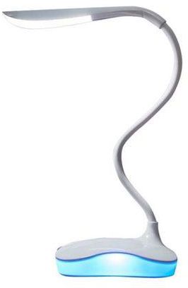 Flexible LED Desk Lamp White 100x280x110millimeter