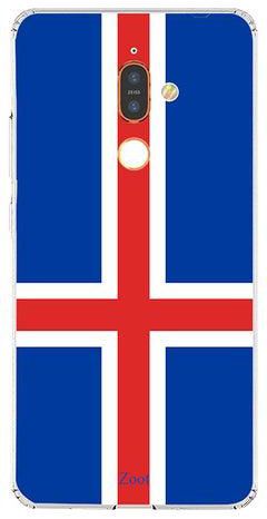Protective Case Cover For Nokia 7 Plus Iceland Flag