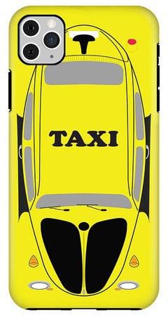 Protective Case Cover For Apple iPhone 11 Pro Yellow Taxi