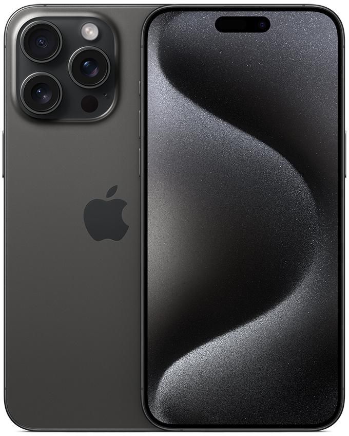Apple iPhone 15 Pro Max, 5G, 6.7 inch, 256GB, Black Titanium