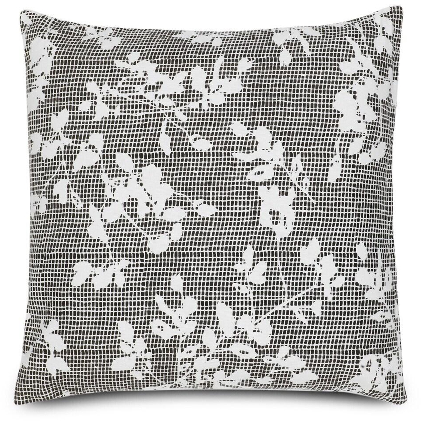 Grey  Printed Cushion