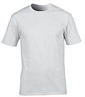 Round Neck Polo Shirt-white