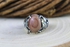 Ring With Natural Agate Stone - Turkish Silver 925