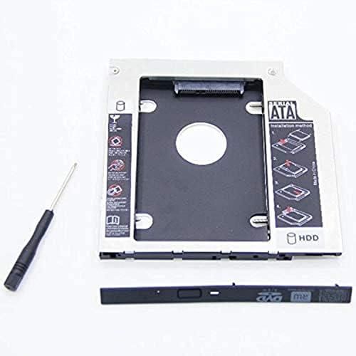 Universal Caddy Drive 9.5mm 2.5"" Sata Aluminum 2nd Hdd Caddy Ssd And Hdd Hard Disk Driver Case Cd Dvd-rom Optical Bay For Notebook Laptop And Mac