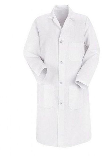 White Lab Coat - For Hospital Laboratories, Food Industries, Schools