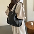 Fashion Handbag Women's Bag Tote Bag Stylish Commuter Bag Shoulder Bag Black Underarm Bag Silk Scarf Bag For Women A Gift