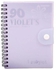 Ninety Notebook A6 Size Lined Ruling 90 Sheets Violet