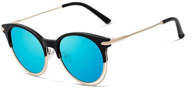 VEITHDIA Sunglasses Original VEITHDIA Polarized Unisex UV400 Full Set - Blue