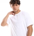 Izor White Plain Basic Short Sleeves T-Shirt