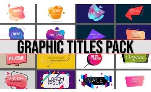 Vh - 24 Titles Pack – After Effects Template